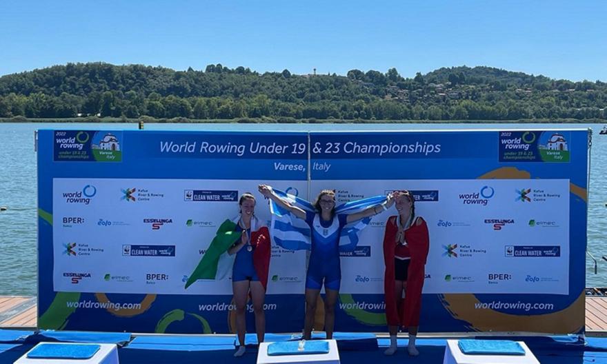 Κωπηλασία: Πρώτη σε όλο τον κόσμο η Ελλάδα με τρία χρυσά και ένα χάλκινο μετάλλιο στο Παγκόσμιο εφήβων/νεανίδων