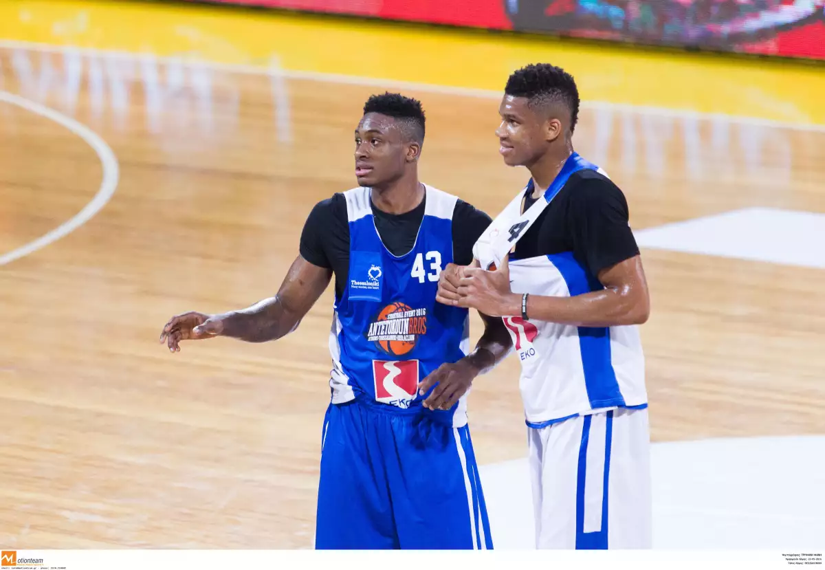 Στο ΟΑΚΑ οι Αντετοκούνμπο, μπήκε ο Ν.Καλάθης στην Εθνική (φωτο)