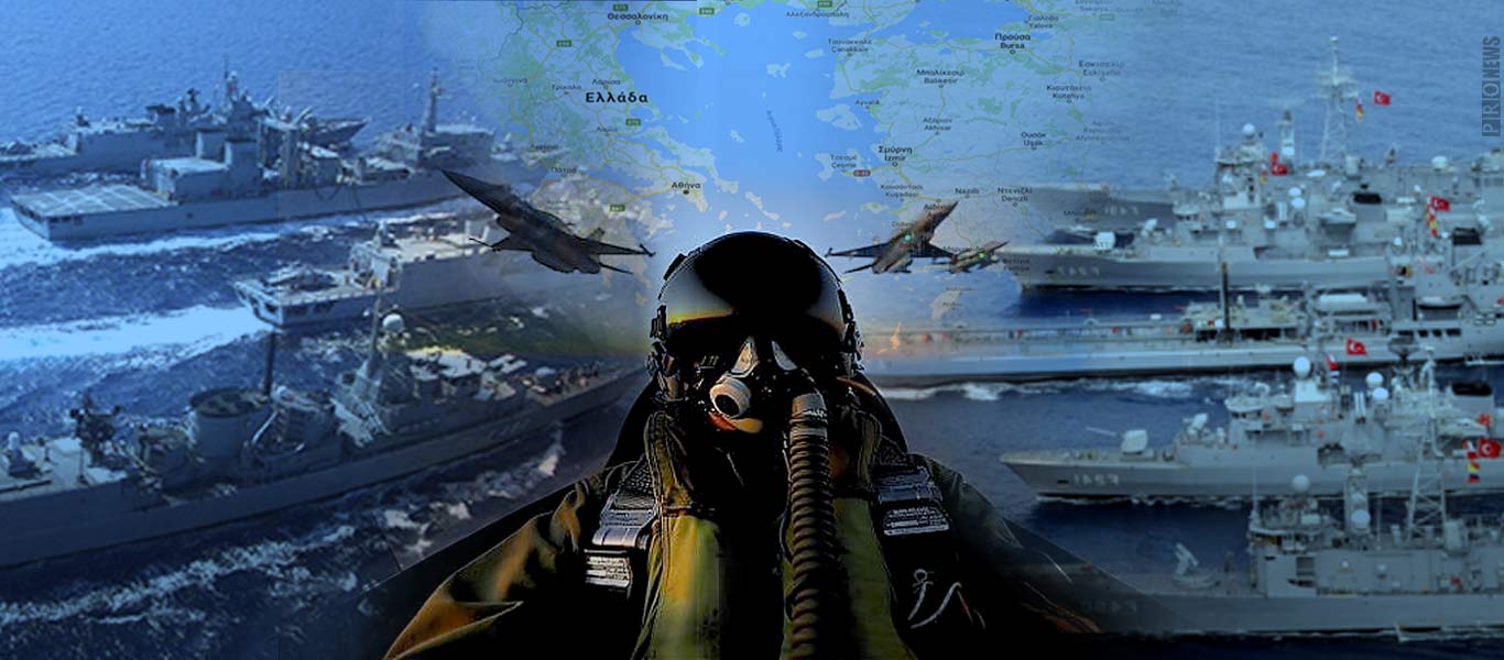 Αεροναυτική αντιπαράθεση Ελλάδος-Τουρκίας για πρώτη φορά μετά το 2020 μεταξύ Μεγίστης-Ρόδου-Καρπάθου