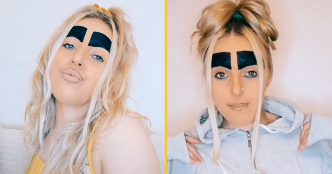 Τα «μεγαλύτερα φρύδια της Βρετανίας»: Η 27χρονη Sammie-Jo Hailford προσπαθεί να σπάσει τα ταμπού (βίντεο)