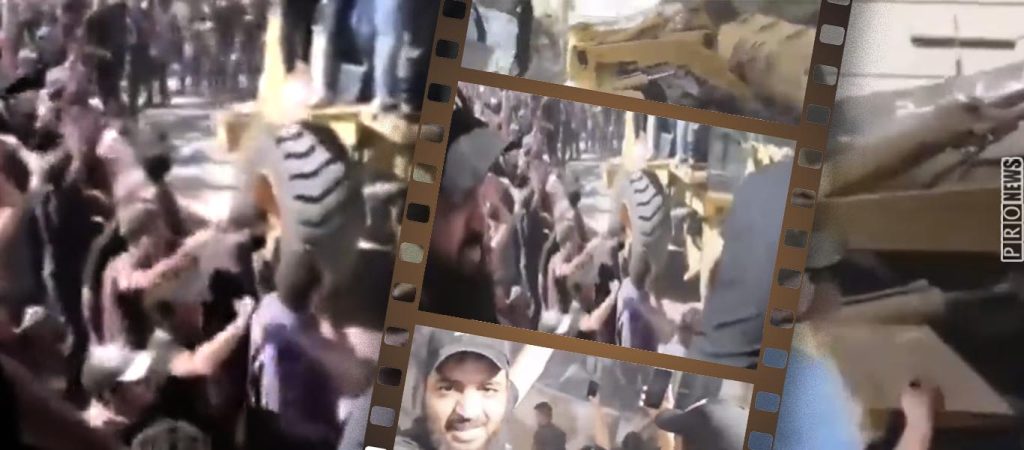 Συγκλονιστικό βίντεο: Χιλιάδες Ιρακινοί μπαίνουν με μπουλντόζες και κατεδαφίζουν αμερικανική στρατιωτική βάση!