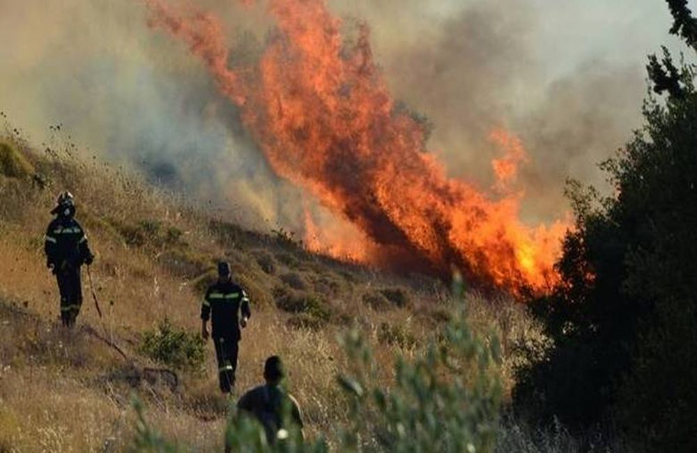 Πυρκαγιές: Ο χάρτης πρόβλεψης κινδύνου για σήμερα – Ποιες περιοχές κινδυνεύουν