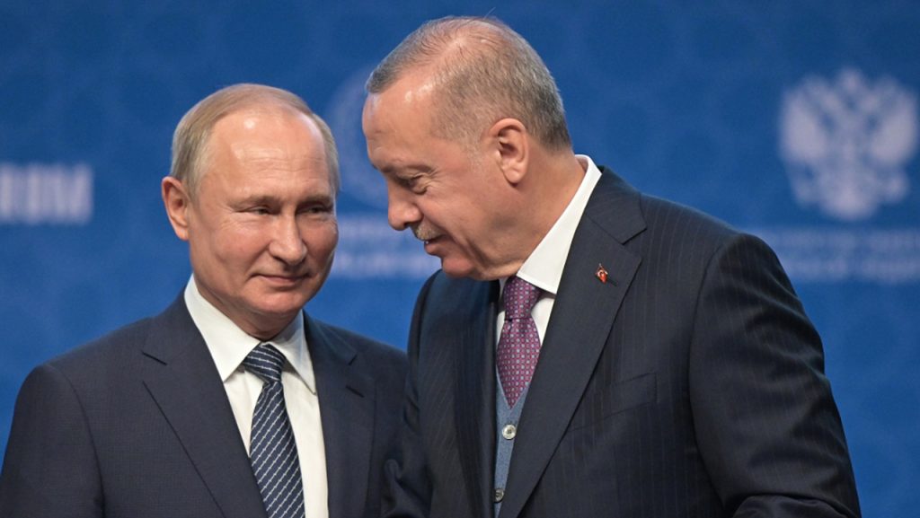 Β.Πούτιν – Ρ.Τ.Ερντογάν: Νέα συνάντηση την Παρασκευή στο Σότσι