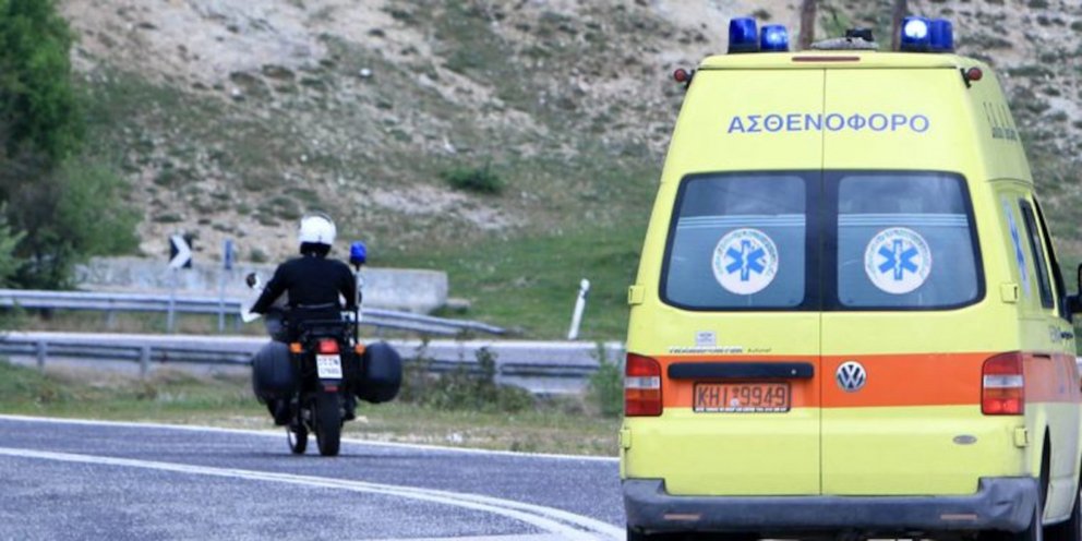 Θάσος: Οδηγός μηχανής έπεσε από γκρεμό 120 μέτρων και σώθηκε