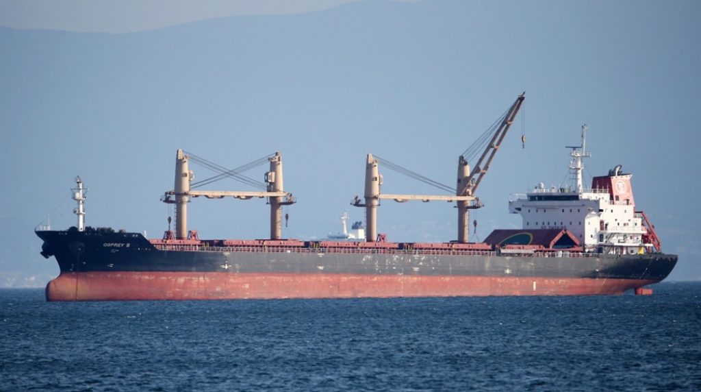 Ουκρανία: Τρία πλοία με σιτηρά θα αποπλεύσουν σήμερα για την Τουρκία