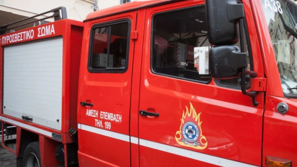 Θεσσαλονίκη: Πυρκαγιά στο χωριό Πρόχωμα