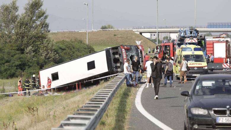 Κροατία: Δυστύχημα με λεωφορείο – Έντεκα νεκροί και πολλοί τραυματίες