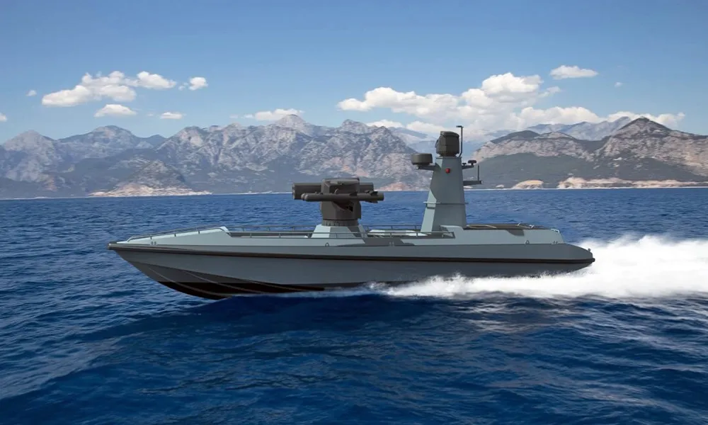 Οι Τούρκοι δοκιμάζουν μη επανδρωμένο σκάφος επιφανείας