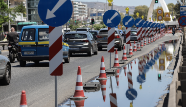 Οι κυκλοφοριακές ρυθμίσεις που θα τεθούν σε ισχύ από αύριο στην Αθήνα λόγω εργασιών για τη Γραμμή 4 του Μετρό