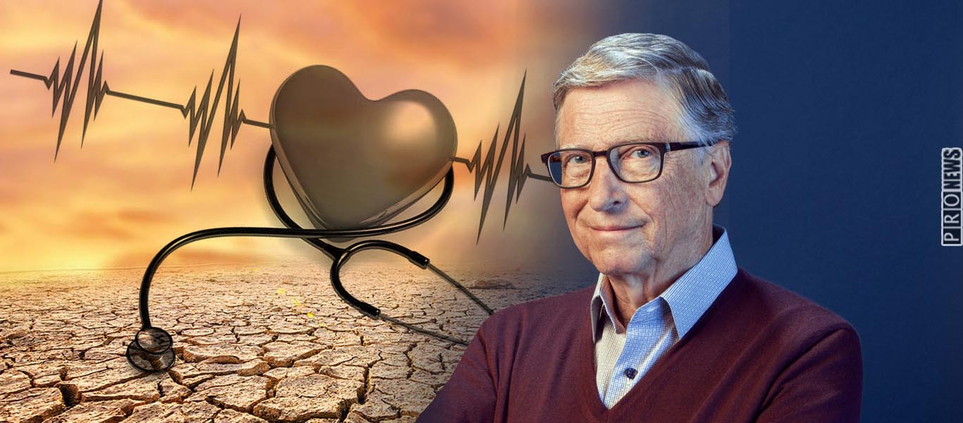 Ο Μπιλ Γκέιτς «ξαναχτυπά» και απειλεί: «Ασχολούμαι με δύο πράγματα – Την υγεία και την κλιματική αλλαγή»