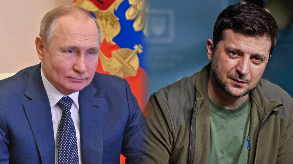 Κρεμλίνο: «Δεν υπάρχει βάση αυτή τη στιγμή για συνάντηση μεταξύ Πούτιν και Ζελένσκι»