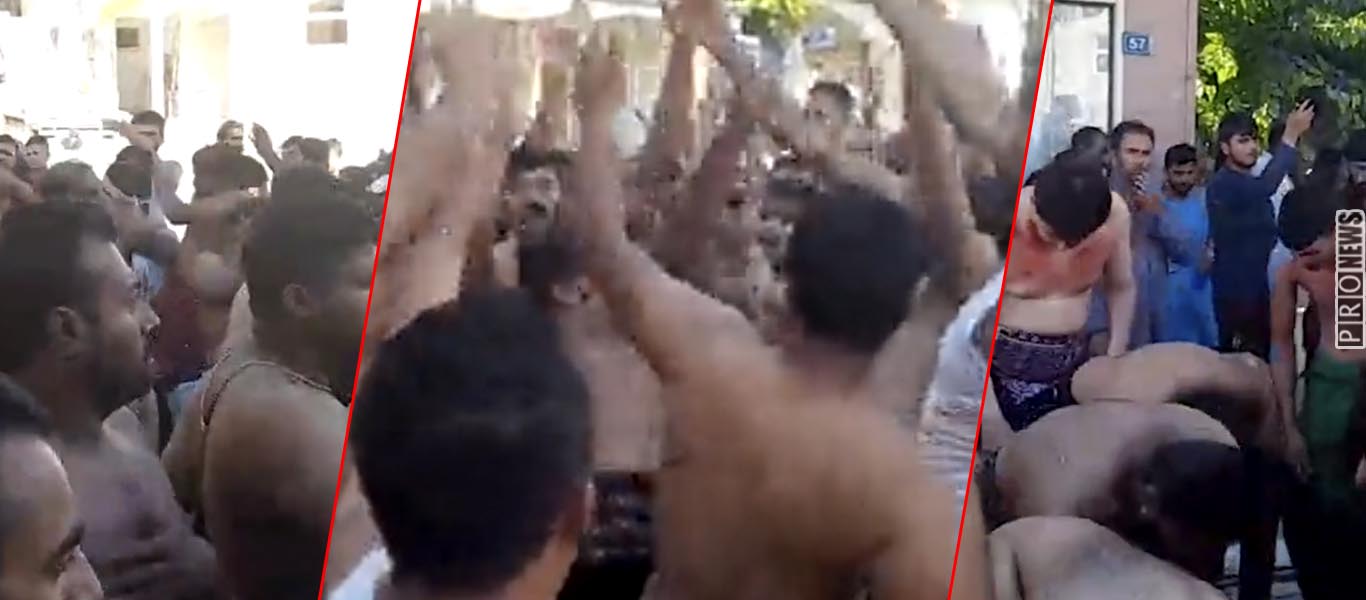 Βίντεο-σοκ: Ισλαμική τελετή στη Θήβα από παράνομους μετανάστες ενώ δικάζεται ο Πακιστανός δολοφόνος 17χρονης