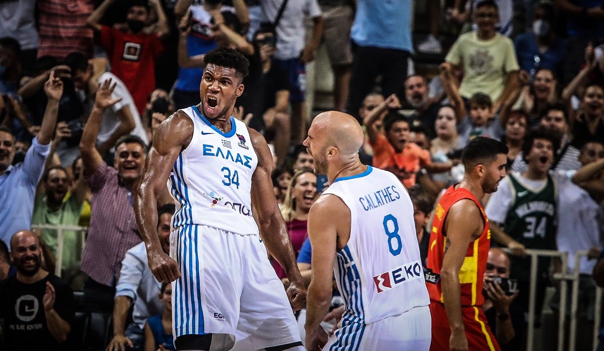 Ελλάδα – Ισπανία 86-70: Σούπερ Γιάννης πήρε…παραμάζωμα τους Ισπανούς