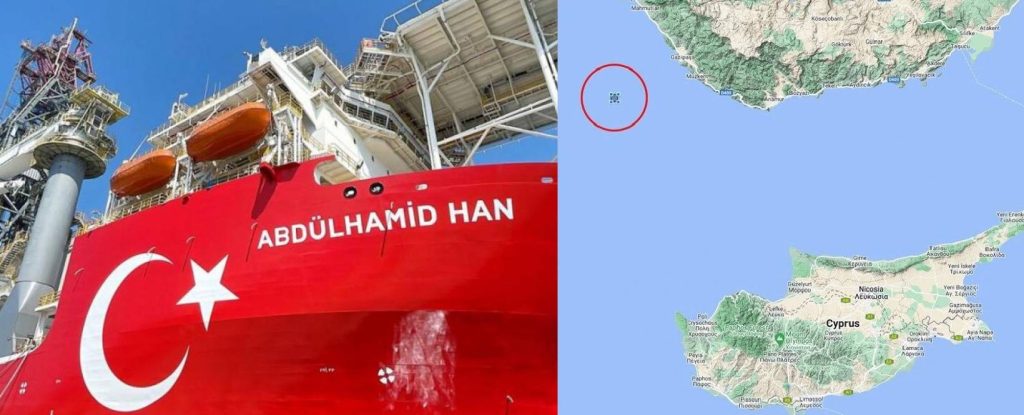 Ρ.Τ.Ερντογάν: Αποκάλυψε που θα τρυπήσει το «Αμπντούλ Χαμίντ Χαν» – Εντός τουρκικής ΑΟΖ βορειοδυτικά της Κύπρου