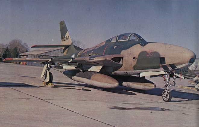 RF-84F Thunderflash: Κεραυνοί σε ρόλο αναγνώρισης