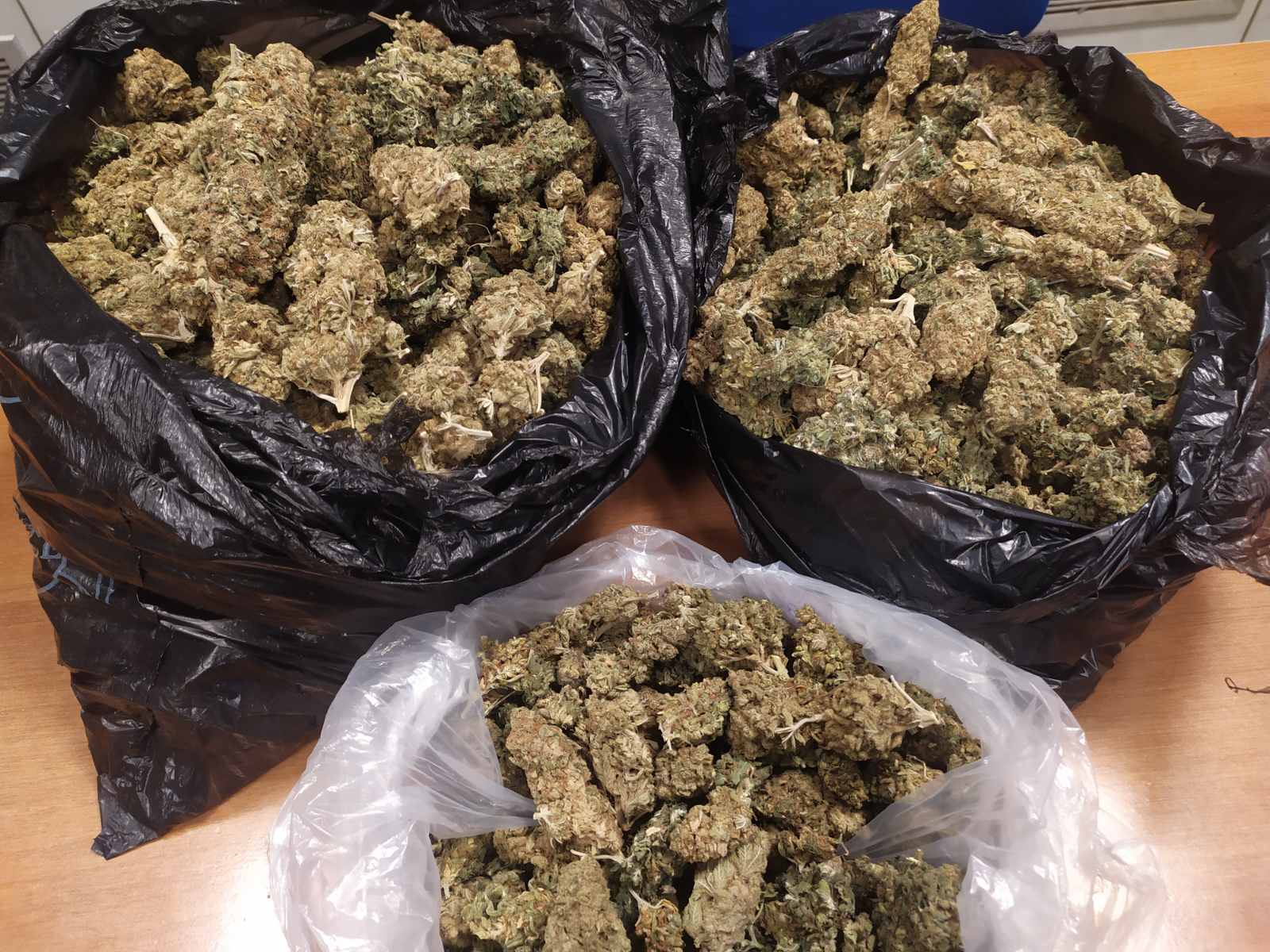 Συνελήφθησαν δύο Έλληνες ηλικίας 64 και 78 χρόνων που διακινούσαν ποσότητες κάνναβης