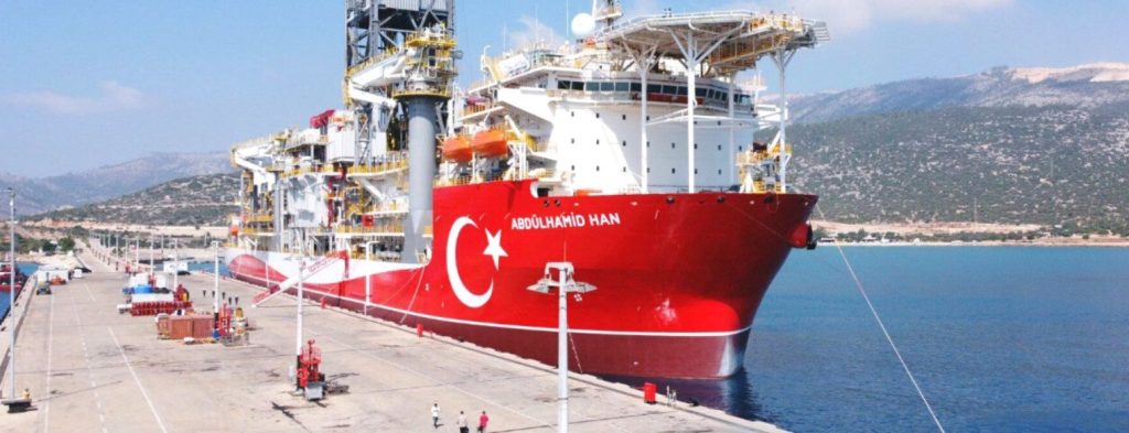 Ρ.Τ.Ερντογάν: «Η Ελλάδα ενοχλήθηκε πολύ από το γεωτρύπανο “Αμπντουλχαμίντ Χαν”»