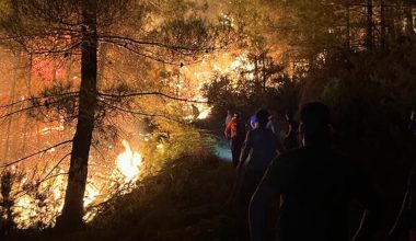 Μεγάλη πυρκαγιά στη Θάσο: Τραυματίες δύο πυροσβέστες