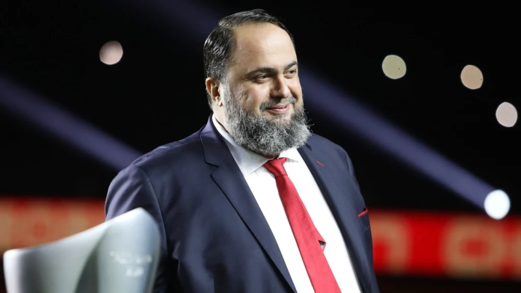 Παρών στο πρώτο εντός έδρας παιχνίδι της Νότιγχαμ Φόρεστ στην Premier League ο Βαγγέλης Μαρινάκης