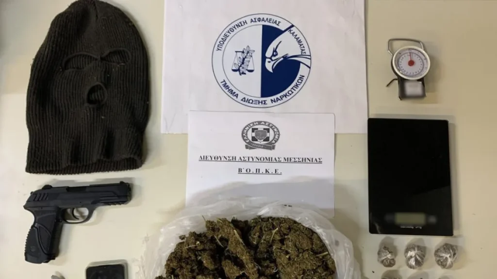 Μεσσηνία: Έφοδος με σκύλο στο σπίτι διακινητή κάνναβης