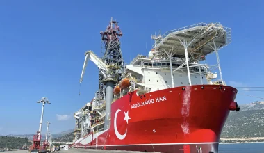 Η Τουρκία στέλνει το «Αμπντουλχαμίτ Χαν» στην κυπριακή ΑΟΖ για γεωτρήσεις – Θα τρυπήσει το 6ο και 7ο θαλασσοτεμαχίο