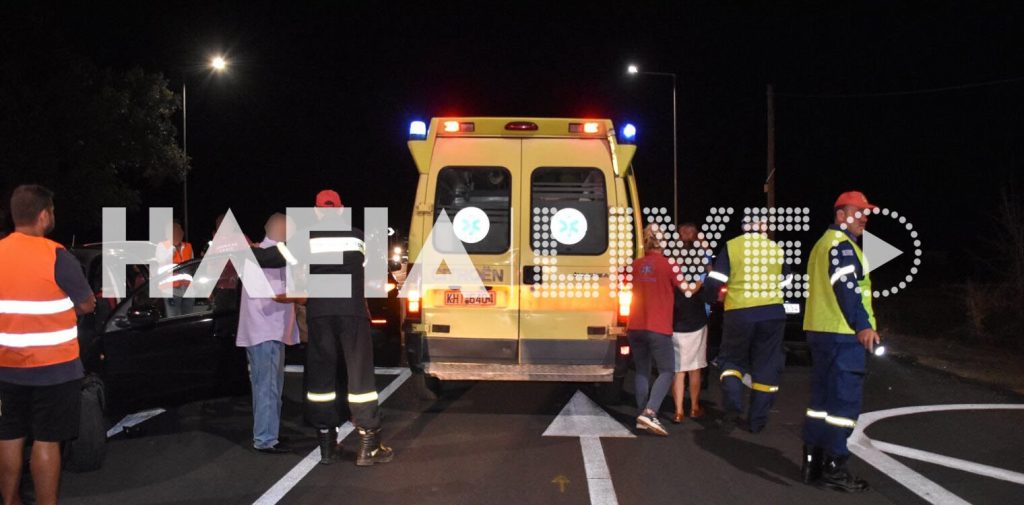 Πύργος: Καραμπόλα τεσσάρων αυτοκινήτων με δύο τραυματίες (φώτο)