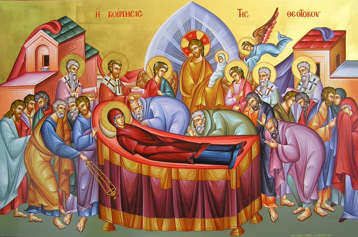Δεκαπενταύγουστος: Ποια η ερμηνεία της εικόνας της Κοιμήσεως της Θεοτόκου;