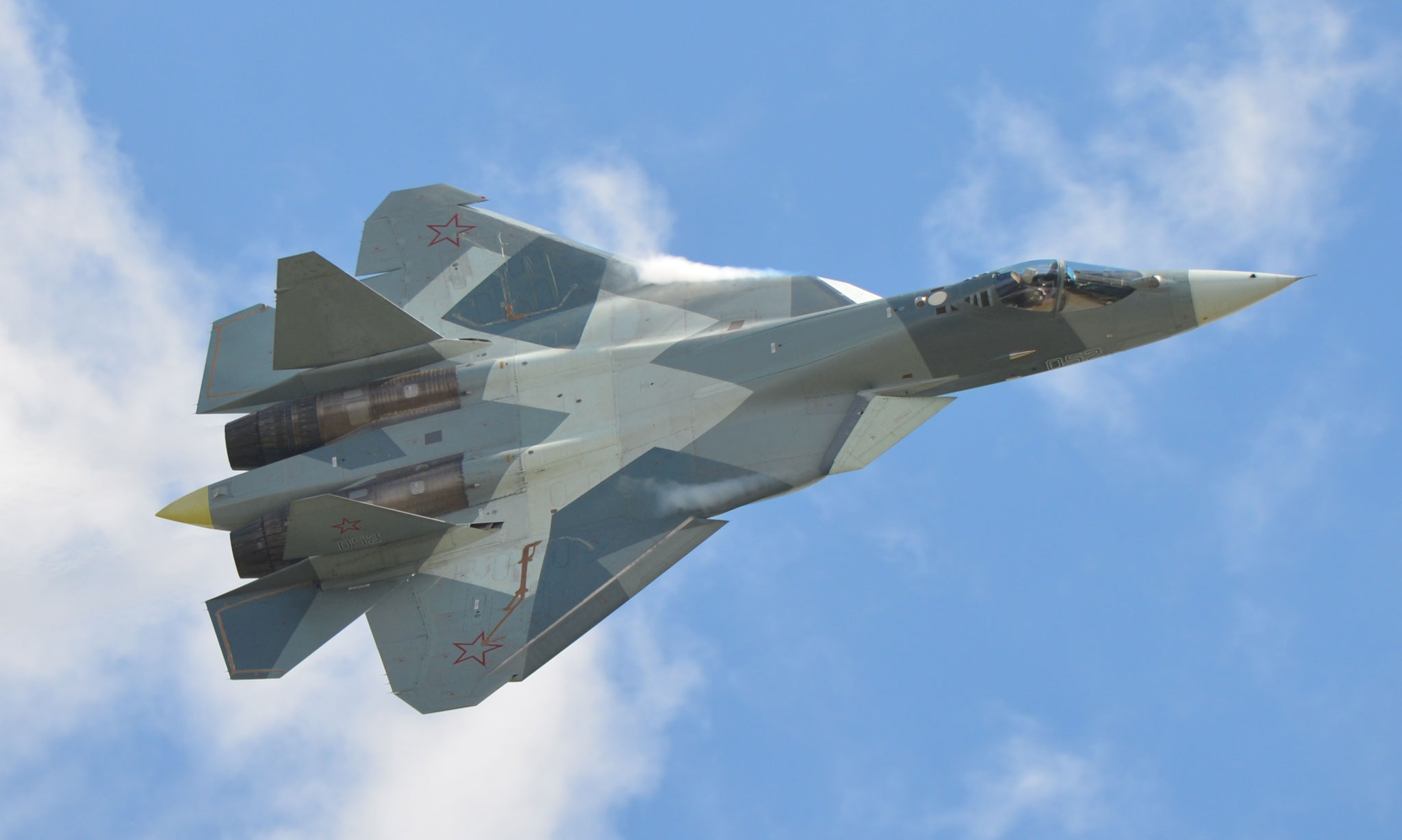 Το Su-57 μπορεί να χρησιμεύσει ως βάση για την ανάπτυξη αεροσκαφών για τα νέα ρωσικά αεροπλανοφόρα