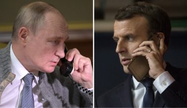 Κρεμλίνο: Ο Εμανουέλ Μακρόν τηλεφώνησε στον Ρώσο ομόλογό του Βλαντιμίρ Πούτιν