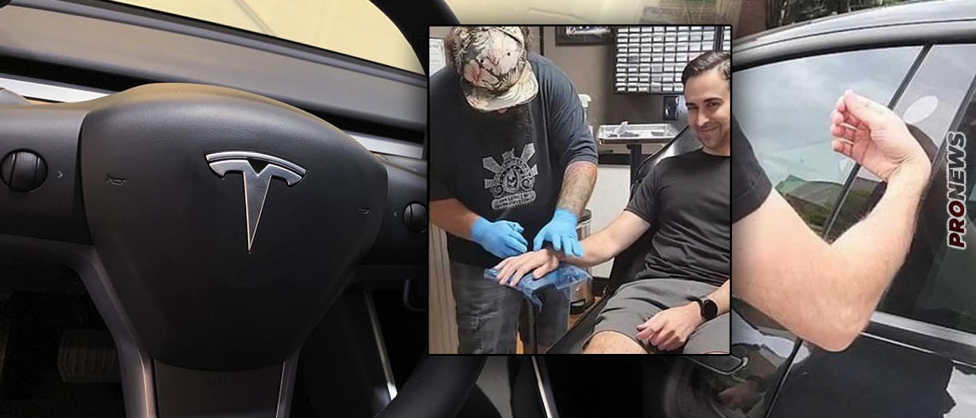 Η απόλυτη δυστοπία: Ιδιοκτήτες αυτοκινήτων Tesla εμφυτεύουν τσιπ στο σώμα τους – Δείτε πώς το βάζουν (βίντεο)