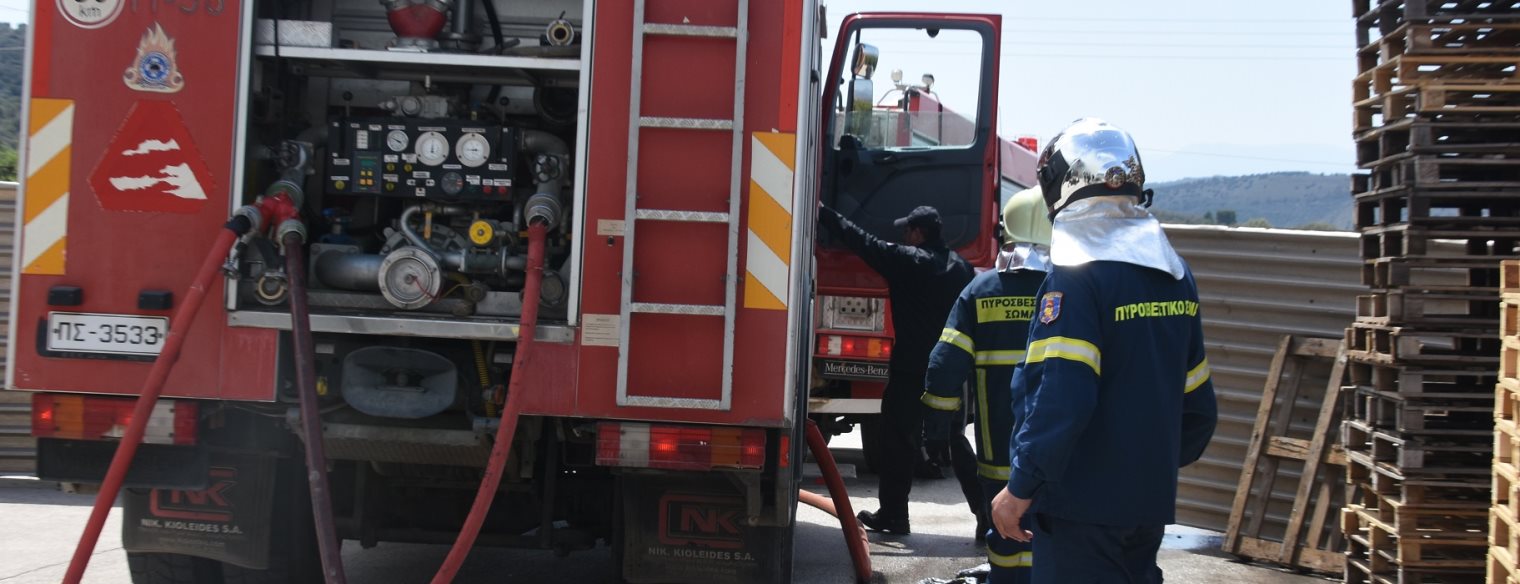 Φωτιά σε δύο μέτωπα στον Πύργο Ηλείας (φώτο)