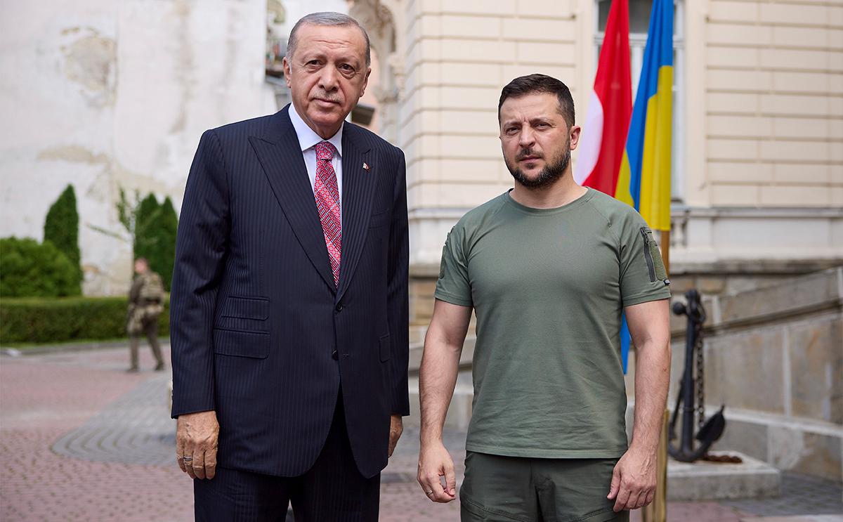 Συνεχίζει το «δίπορτο» ο Ρ.Ερντογάν: Σήμερα είπε στον Β.Ζελένσκι οτι η Κριμαία είναι Ουκρανική