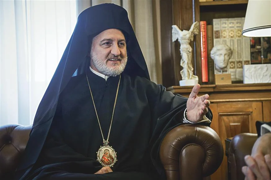 Χίος: Ο Αρχιεπίσκοπος Αμερικής Ελπιδοφόρος θα επισκεφθεί το νησί 3-6 Σεπτεμβρίου
