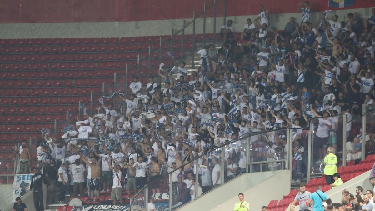 Επεισόδια μεταξύ οπαδών του Απόλλωνα Λεμεσού και αστυνομίας μέσα στο «Γ. Καραϊσκάκης» (βίντεο)