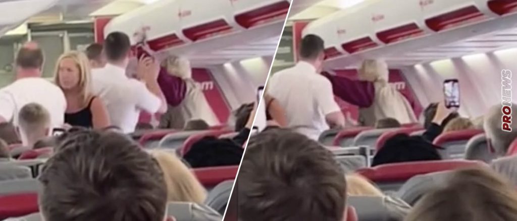 Περιπετειώδης πτήση για Ρόδο: Ηλικιωμένη ούρησε στο κάθισμα, χαστούκισε αεροσυνοδό και προσπάθησε να ανοίξει την πόρτα