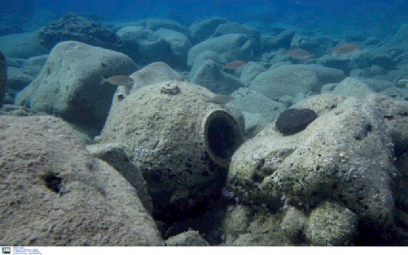 Λευκάδα: Ιδιώτης βρήκε μια θαλάσσια νάρκη σε βάθος 7 μέτρων ανοιχτά της νήσου Καλάμου