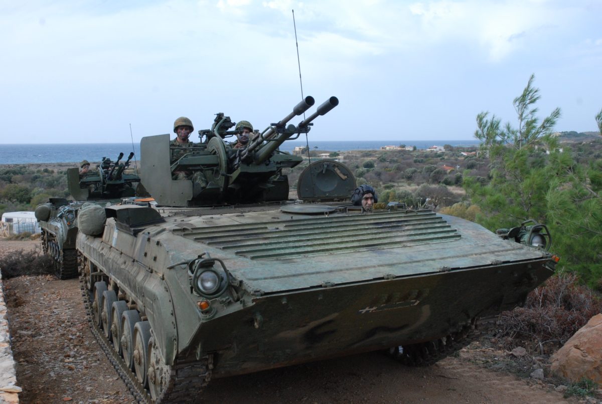 ΑΠΟΚΛΕΙΣΤΙΚΟ: Αποσύρθηκαν όλα τα BMP-1 από τη Χίο – Ακάλυπτο πλέον το νησί