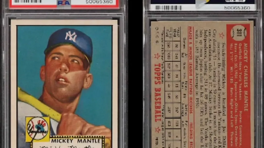 Kάρτα του μπέιζμπολ με το πρόσωπο του Μίκι Μαντλ στην τιμή ρεκόρ των 12,6 εκατ. δολαρίων