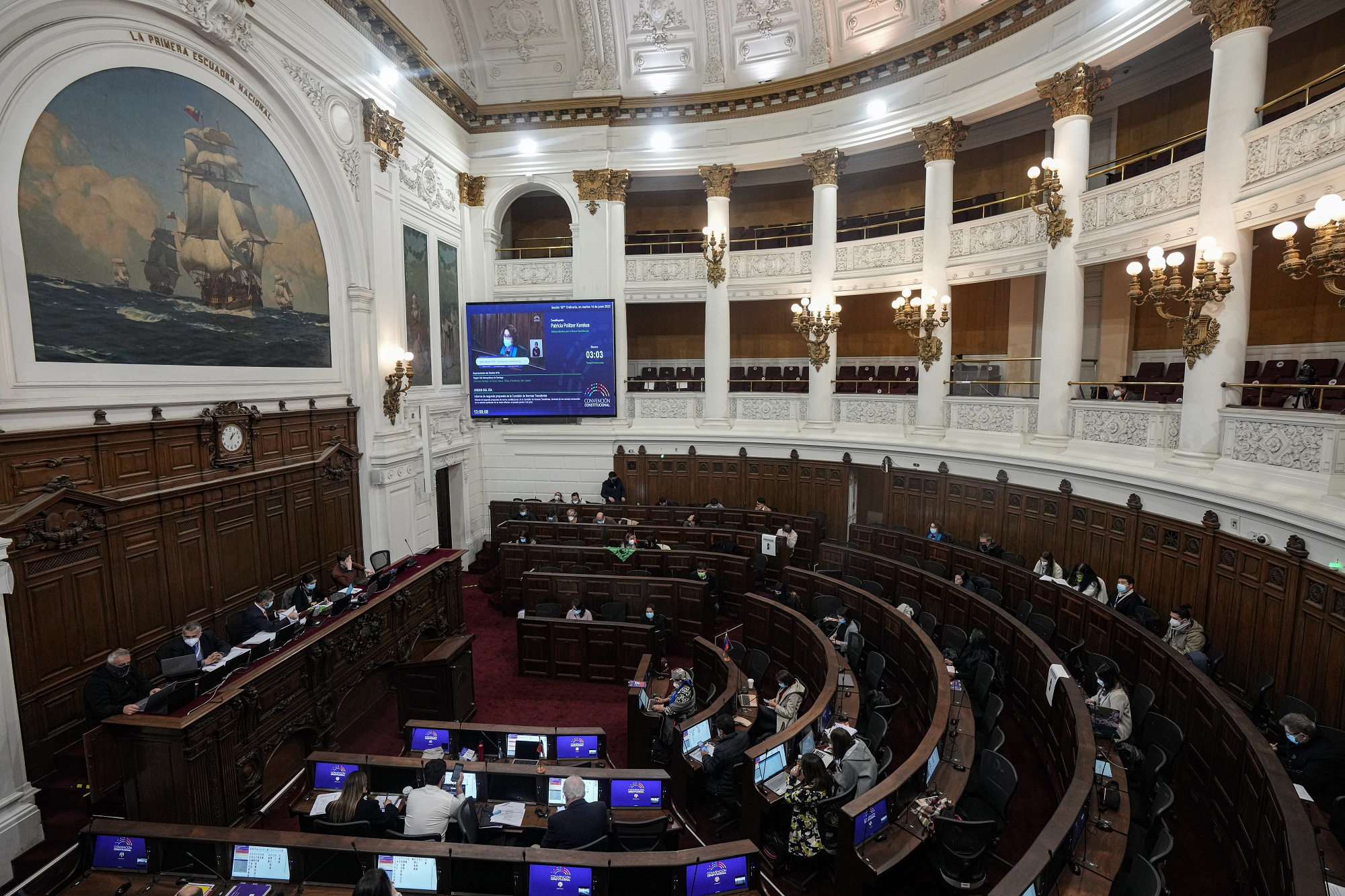 Χιλή: Το Κογκρέσο έγινε… αρένα βουλευτές πιάστηκαν στα χέρια – Τραυματίστηκε ο αντιπρόεδρος της Βουλής (βίντεο)