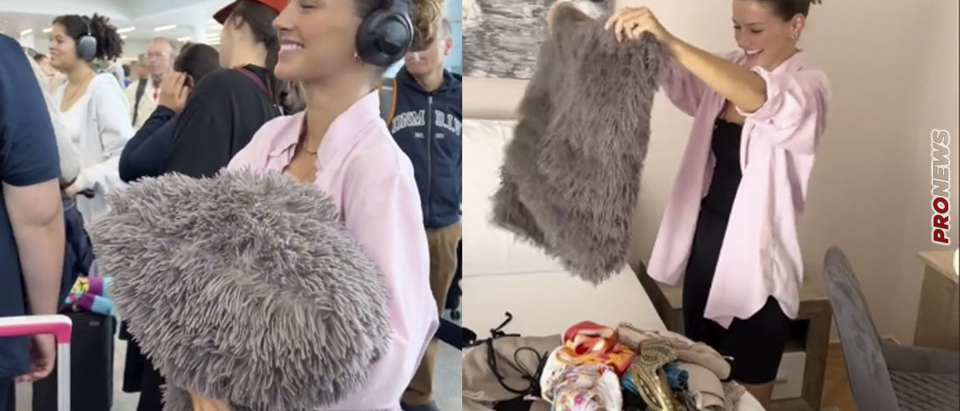 Γυναίκα γίνεται viral αποκαλύπτοντας την πατέντα για να αποφεύγεις το κόστος αποσκευών στα αεροδρόμια