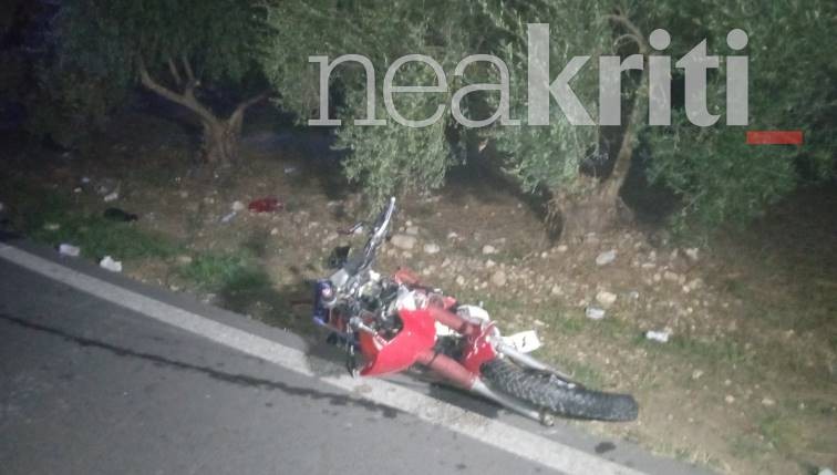 Κρήτη: 34χρονος οδηγός μηχανής κατέληξε στο δρόμο για το νοσοκομείο