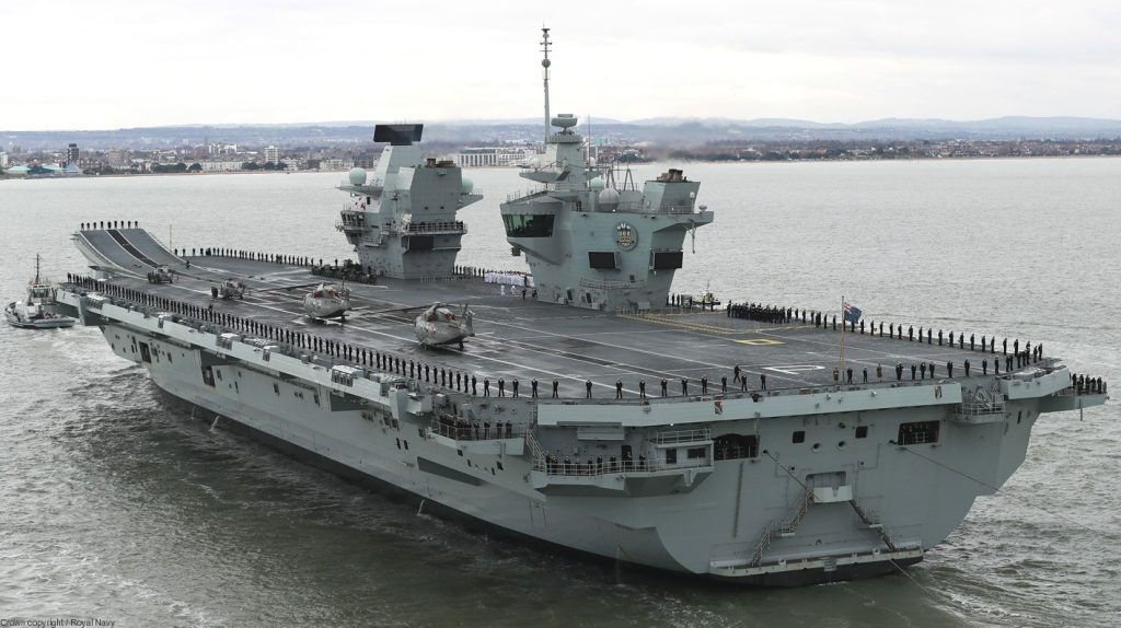 Βρετανία: Με βλάβη το καινούργιο αεροπλανοφόρο HMS Prince of Wales – Δεν θα συμμετάσχει σε γυμνάσια στις ΗΠΑ