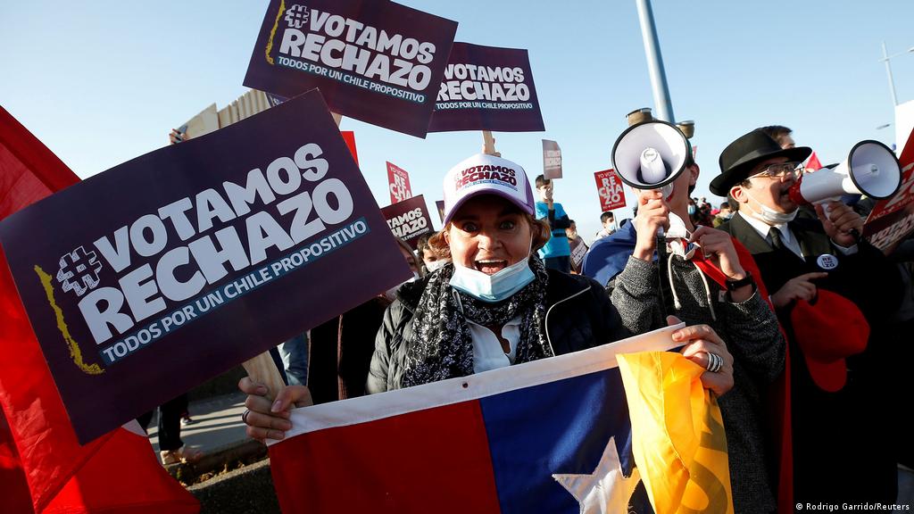 Δημοψήφισμα για την αναθεώρηση του Συντάγματος στη Χιλή: Το «όχι» οδεύει να επικρατήσει