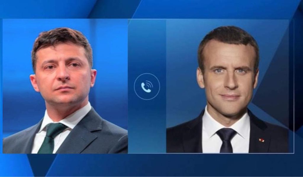 Τηλεφωνική επικοινωνία Ε.Μακρόν – Β.Ζελένσκι για τον πυρηνικό σταθμό της Ζαπορίζια