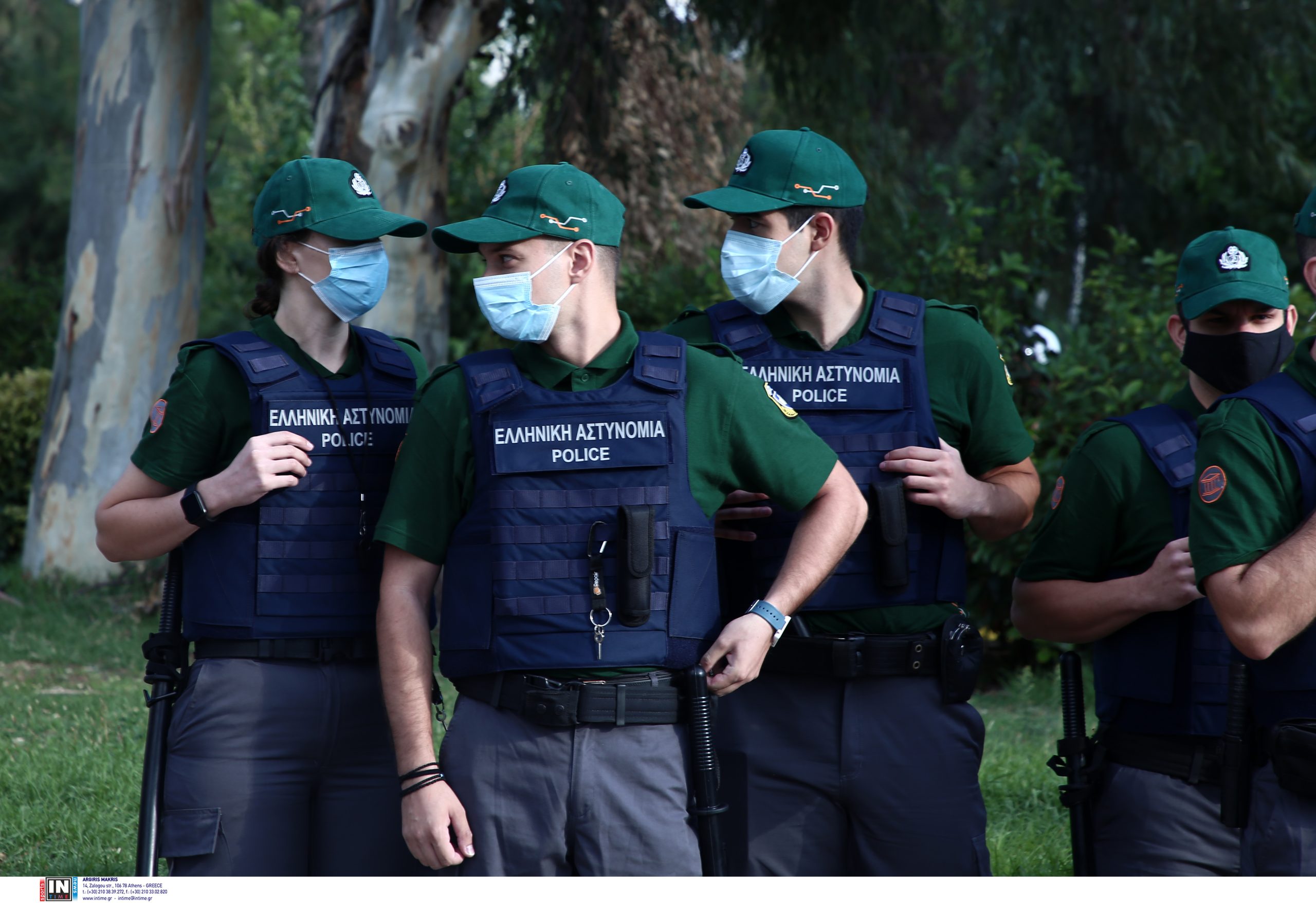 Πορεία φοιτητών εντός του ΑΠΘ ενάντια στην πανεπιστημιακή αστυνομία