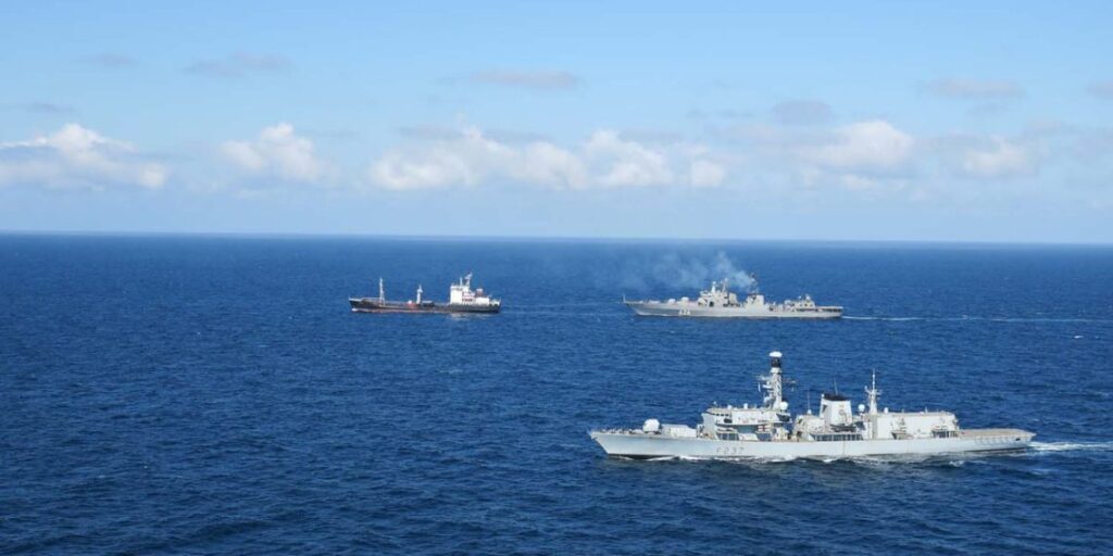 Ρωσικά πολεμικά πλοία παρακολουθούνται «στενά» στη Βόρεια Θάλασσα απο το ΝΑΤΟ