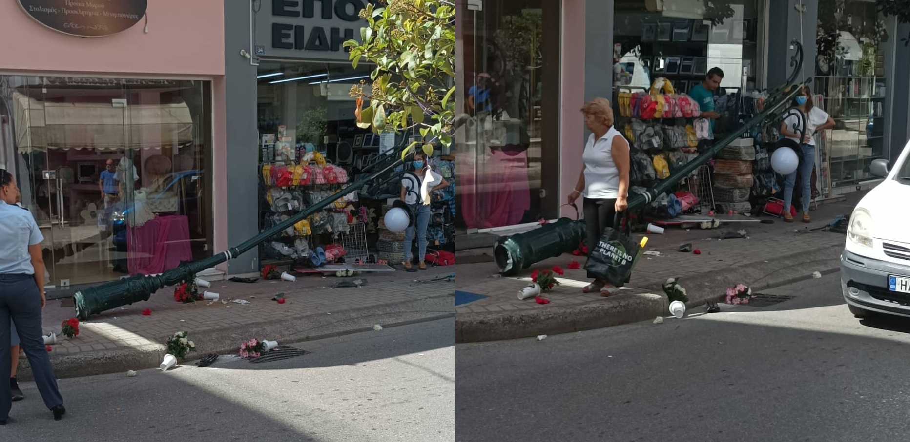 Χαμός στο κέντρο του Πύργου: Ανήλικη πήρε το ΙΧ των γονιών – Τραυμάτισε περαστικό και χτύπησε οχήματα