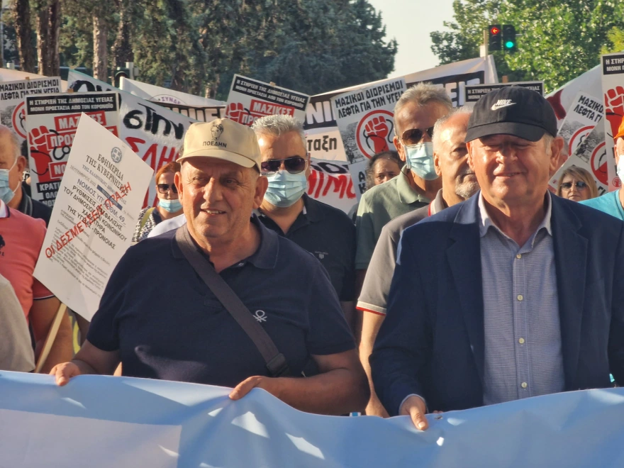 Θεσσαλονίκη: Πορεία διαμαρτυρίας από υγειονομικούς