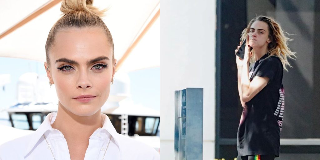 Σε άθλια κατάσταση η Κάρα Ντελεβίν – Ξυπόλυτη, νευρική και με αλλοπρόσαλλη συμπεριφορά (βίντεο-φωτο)