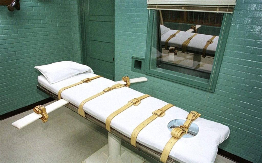 HΠΑ: Η Αλαμπάμα εισάγει νέο τρόπο εκτέλεσης της θανατικής ποινής